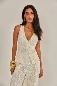 Colete Luz Off White