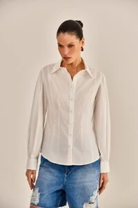 Camisa Alena Off White