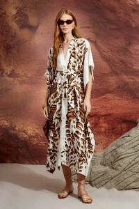 Kaftan Estampa Sauvage