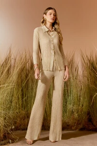 Camisa Tricot Lurex
