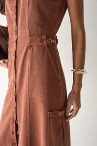 Vestido de Sarja Livia