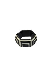 Pulseira Retangular Bicolor