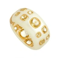 Pulseira de Resina com Cristais