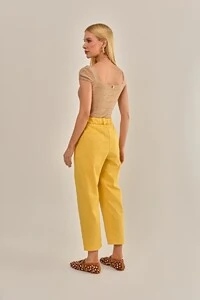 Calça Fabíola Amarela