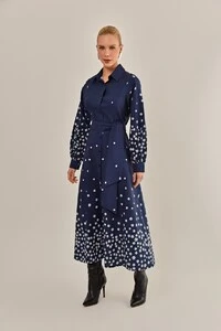 Vestido Eucalipto Tricoline