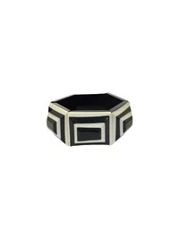 Pulseira Retangular Bicolor