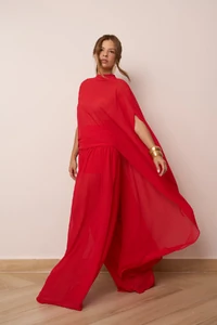 Maxi Capa Mullet Preta Vermelha