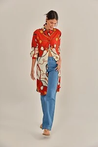 Vestido Iara Crepe Estampado
