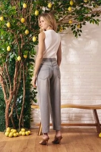 Calça Cigarrete Jeans Gray