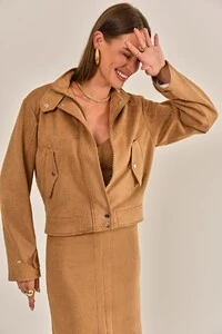 Jaqueta Carrie Suede