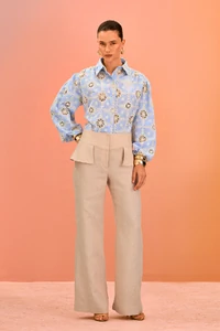 Camisa Heloisa Bordada