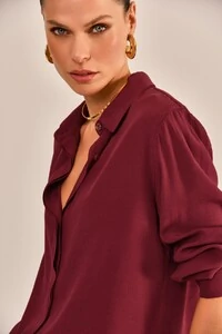 Camisa Zena Crepe de Viscose