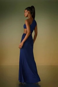 Saia Longa Cora Drapeada