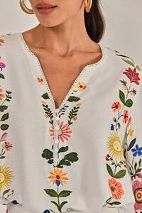 Blusa joy Estampa Floral