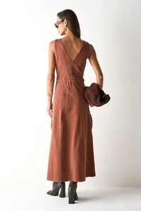 Vestido de Sarja Livia