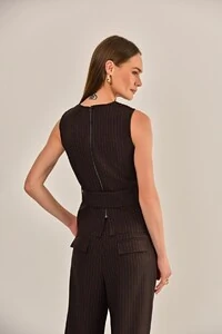 Blusa Botânica Alfaiataria