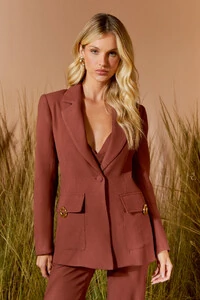 Blazer Detalhe Bolso