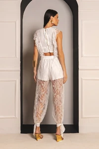 Calça Gamboa Off White