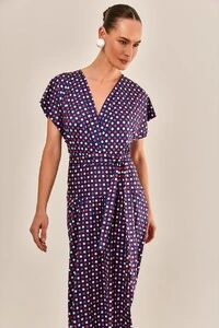 Vestido Alexia Estampado em Malha