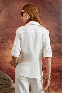 Camisa Amarração Com Top