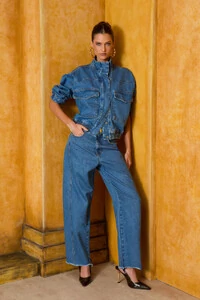 Jaqueta Bolso Cós Elástico