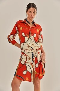 Vestido Iara Crepe Estampado