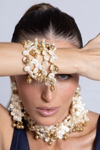 Pulseira Pérolas Barrocas