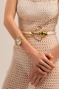 Bracelete Aro Duplo Ostra