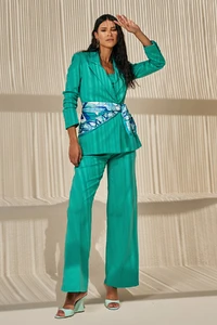 Calça Mildford Alfaiataria Turquesa