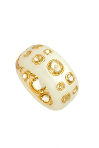 Pulseira de Resina com Cristais