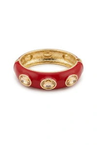 Pulseira Esmaltada Vermelha