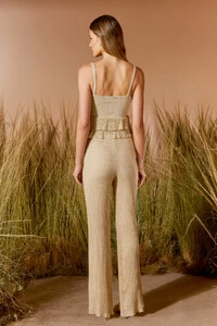 Calça Tricot Lurex