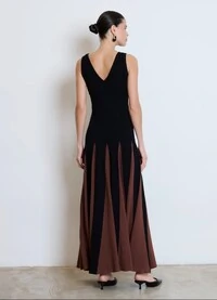 Vestido Longo Nesgas