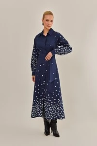 Vestido Eucalipto Tricoline
