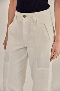 Calça Mabel Sarja Tinturada