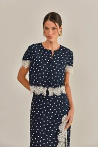 Blusa Ilza Crepe de Viscose
