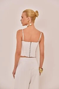 Blusa Puglia Off White