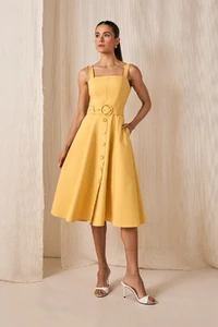 Vestido Lowell Amarelo