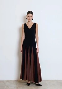 Vestido Longo Nesgas