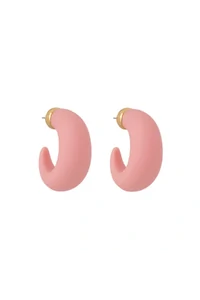 Brinco Meia Argola Pigmento