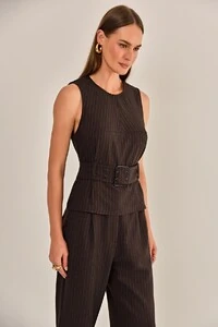 Blusa Botânica Alfaiataria