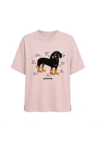 Camiseta Dog Rosa
