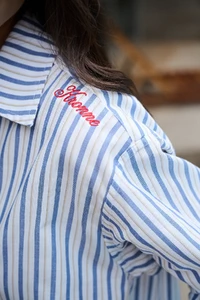 Camisa Manga Longa Barra Baleada