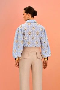 Camisa Heloisa Bordada