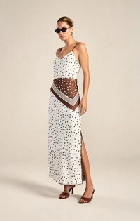 Vestido Longo Benedita Dupla Face