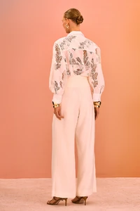Camisa Oversized Bordada