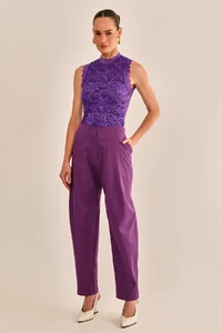 Calça Ully Alfaiataria de Algodão