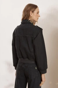 Jaqueta Bomber Black Jeans