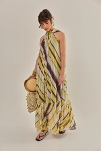 Vestido Jack Tule Estampado