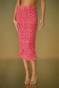 Saia Midi Gigi Drapeada